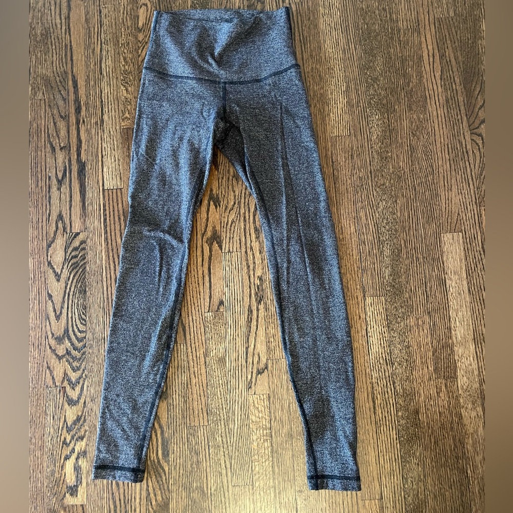 Size 4 Herringbone Lululemon Leggings